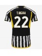 Moški Nogometna dresi replika Juventus Timothy Weah #22 Domači 2023-24 Kratek rokav